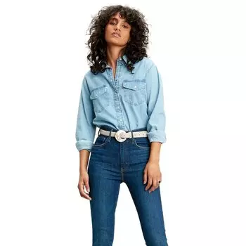 Рубашка с длинным рукавом Levis Essential Western, синий