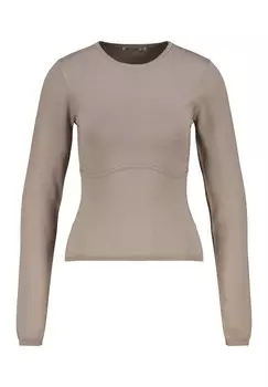 Рубашка с длинным рукавом LIANNA America Today, серо-коричневый