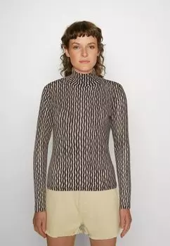 Рубашка с длинным рукавом Lindex, черный