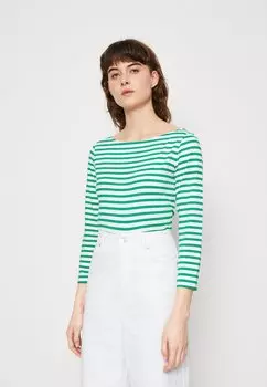 Рубашка с длинным рукавом Lindex, зеленый