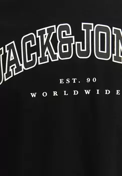 Рубашка с длинным рукавом LOGO Jack & Jones, черный