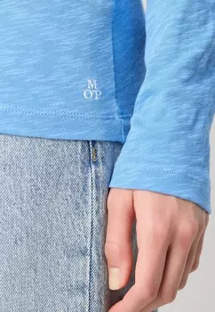 Рубашка с длинным рукавом LONG SLEEVE BOAT NECK Marc O'Polo, светло-голубой