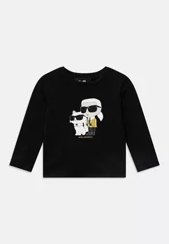 Рубашка с длинным рукавом LONG SLEEVE Karl Lagerfeld, черный