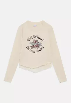 Рубашка с длинным рукавом LONG SLEEVE Lindex, бежевый