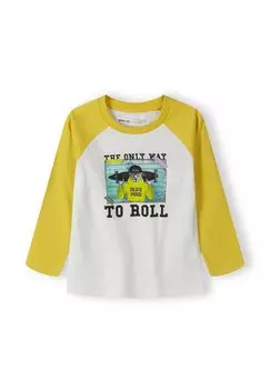 Рубашка с длинным рукавом LONG SLEEVE MINOTI, цвет off white yellow