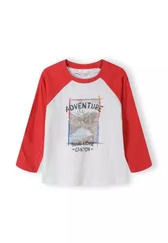 Рубашка с длинным рукавом LONG SLEEVE MINOTI, цвет white red