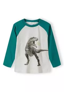 Рубашка с длинным рукавом LONG SLEEVE MINOTI, цвет off white green