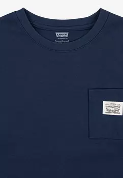 Рубашка с длинным рукавом LONG SLEEVE POCKET TEE Levi's, темно-синий