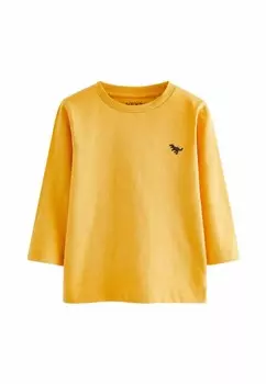 Рубашка с длинным рукавом LONG SLEEVE, STANDARD Next, желто-пятнистый