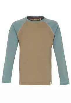 Рубашка с длинным рукавом LONGSLEEVE RAGLAN Band Of Rascals, цвет caramel arctic blue