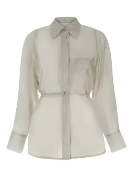 Рубашка с длинным рукавом Low Classic, нейтральный