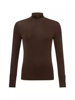 Рубашка с длинным рукавом Marc Cain Collections, коричневый