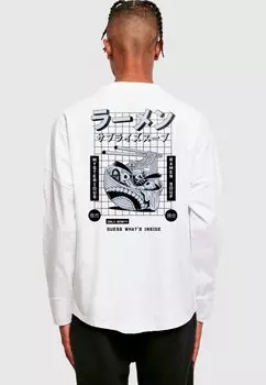 Рубашка с длинным рукавом Merchcode, цвет white