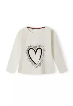 Рубашка с длинным рукавом MINOTI, цвет cream