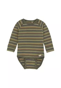 Рубашка с длинным рукавом Minymo, цвет olive night