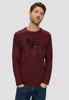 Рубашка с длинным рукавом MIT LABEL s.Oliver, цвет bordeaux