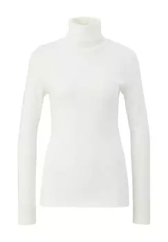 Рубашка с длинным рукавом MIT TURTLENECK QS, цвет ecru