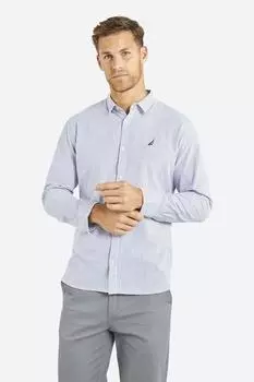 Рубашка с длинным рукавом 'Mitchell' Nautica, синий