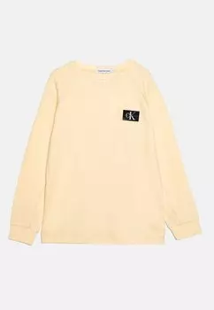 Рубашка с длинным рукавом MODERN BADGE Calvin Klein Jeans, цвет beige