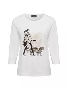 Рубашка с длинным рукавом Monari, белый