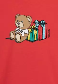 Рубашка с длинным рукавом MOSCHINO, красный