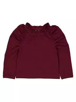 Рубашка с длинным рукавом Msli By Green Cotton, красный