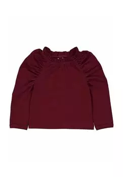 Рубашка с длинным рукавом Msli by GREEN COTTON, цвет fig