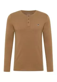 Рубашка с длинным рукавом Mustang, цвет braun