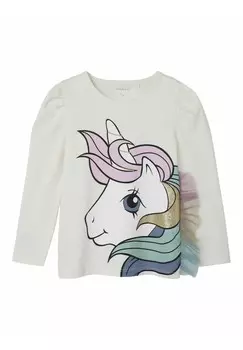 Рубашка с длинным рукавом MY LITTLE PONY Name it, белый