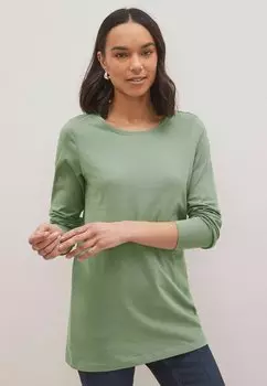 Рубашка с длинным рукавом Next, зеленый