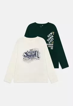 Рубашка с длинным рукавом Nkmvagno Loose 2 Pack Name it, струя/сосновая роща