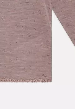 Рубашка с длинным рукавом NMFWANG NEEDLE SOLID Name it, лиловый