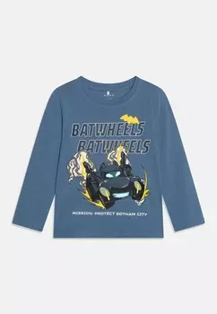 Рубашка с длинным рукавом NMMJATZY BATWHEELS Name it, синий