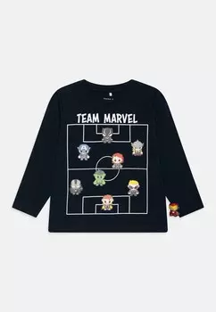 Рубашка с длинным рукавом NMMJES MARVEL Name it, темно-синий