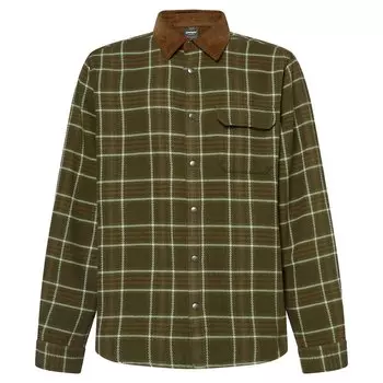 Рубашка с длинным рукавом Oakley Bear Cozy Flannel 2.0, коричневый