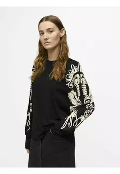 Рубашка с длинным рукавом Object, цвет black
