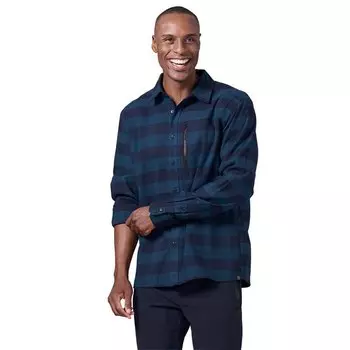 Рубашка с длинным рукавом Odlo Halden Check, синий