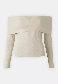 Рубашка с длинным рукавом ONLEMMY OFF SHOULDER ONLY Petite, бежевый