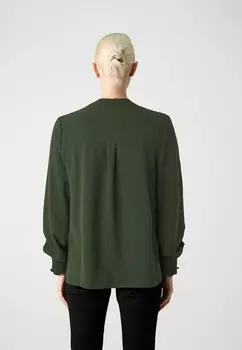 Рубашка с длинным рукавом ONLMETTE VNECK SMOCK ONLY, темно-зеленый