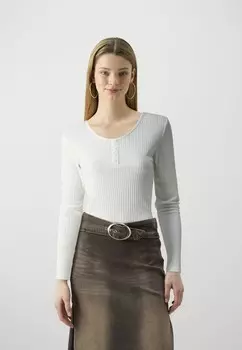 Рубашка с длинным рукавом ONLNILLA PLACKET ONLY, кремовый