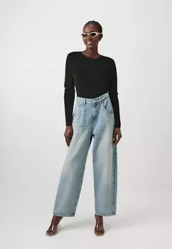 Рубашка с длинным рукавом ONLRILEY ONECK ONLY, черный