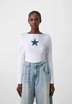 Рубашка с длинным рукавом ONLTESSA STAR ONLY, белый