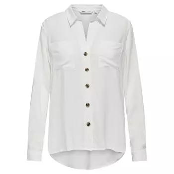 Рубашка с длинным рукавом Only Yasmin, белый