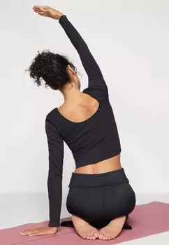 Рубашка с длинным рукавом ONPJAIA LIFE CROP SEAM TOP ONLY Play, черный