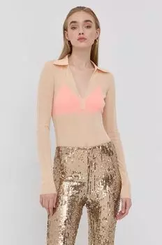 Рубашка с длинным рукавом Patrizia Pepe, оранжевый