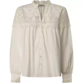 Рубашка с длинным рукавом Pepe Jeans Bernadette, бежевый