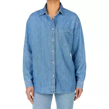 Рубашка с длинным рукавом Pepe Jeans Boyfriend, синий