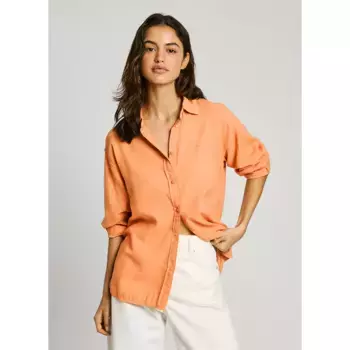 Рубашка с длинным рукавом Pepe Jeans Chipper, оранжевый