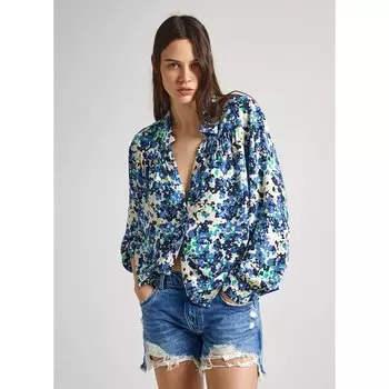 Рубашка с длинным рукавом Pepe Jeans Ciria Print, разноцветный