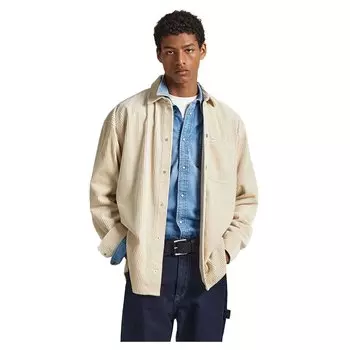 Рубашка с длинным рукавом Pepe Jeans Devon Cord, бежевый